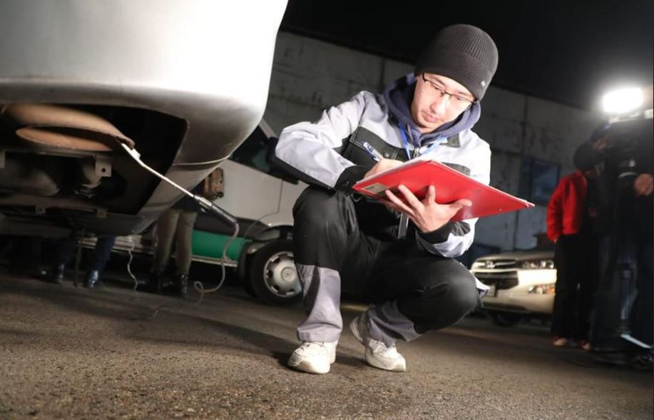 الماتىدا پوليتسەيلەر مەن ەكولوگتار اۆتوكولىكتەردى تەكسەردى