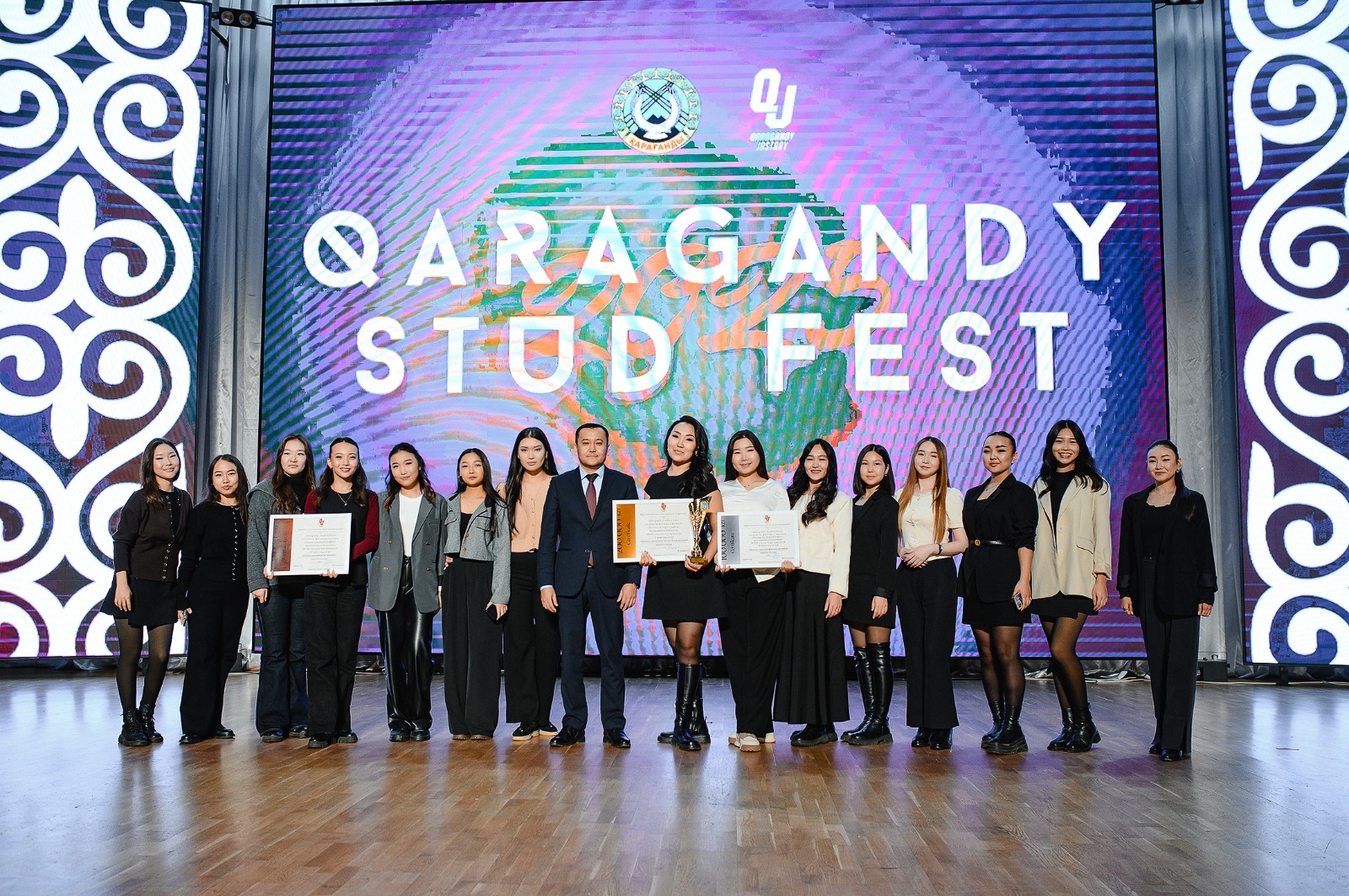 قاراعاندىدا ستۋدەنتتەر فەستيۆالى ءوتتى