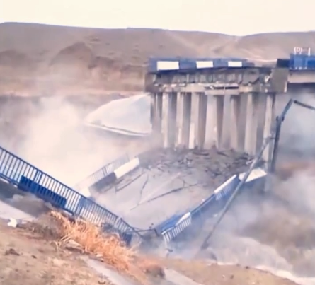 تۇركىستان وبلىسىندا كوپىر وپىرىلىپ قالدى