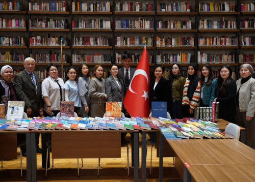 ىستانبۇل رامي كىتاپحاناسىندا العاش رەت «قازاقستاننىڭ عىلىمي-ادەبي بۇرىشى» اشىلدى