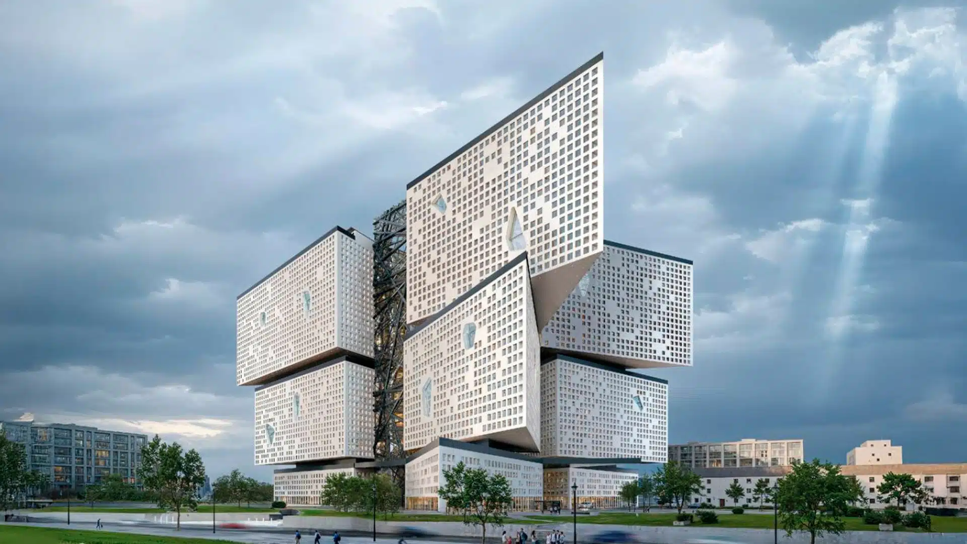 32-قاباتتان كاسپي كورىنەدى: اتىراۋدا ءزاۋلىم «اق-جايىق» كەشەنى سالىنادى