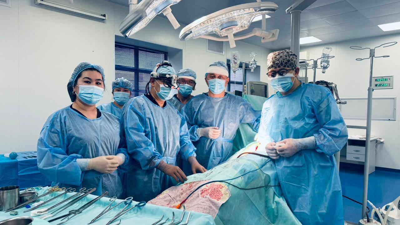 شىمكەنتتە ناۋقاستىڭ بۇيرەگىن ەمدەپ, قايتا وزىنە سالدى