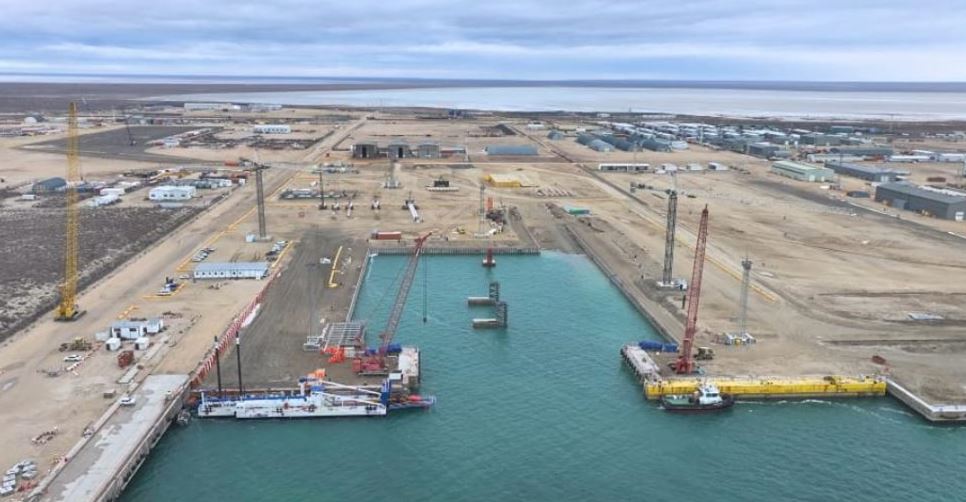 قۇرىق پورتىندا تەڭىز تابانى 5 مەترگە تەرەڭدەتىلەدى