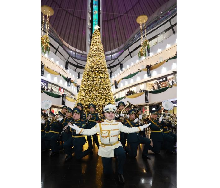 ۇلان ساربازدارى ەلوردالىقتارعا مەرەكەلىك سىي جاسادى