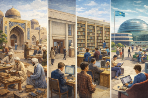 انتيكادان استاناعا دەيىن: كىتاپحانالار قالاي جاڭارتىلىپ جاتىر؟