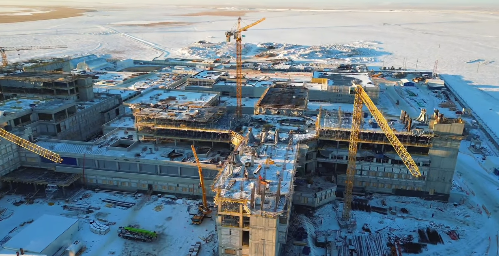 كوكشەتاۋدا جاڭا كوپبەيىندى اۋرۋحانا سالىنىپ جاتىر