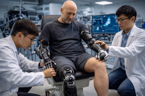 قىتاي ماماندارى قول مەن اياققا ارنالعان  سەزىمتال پروتەزدەر جاساپ شىعاردى