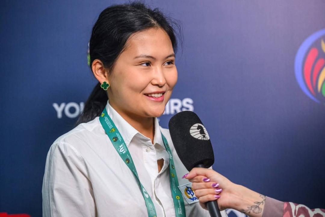 شاحماتشى ءبيبىسارا اساۋباەۆا بليتستەن الەم چەمپيونى اتاندى