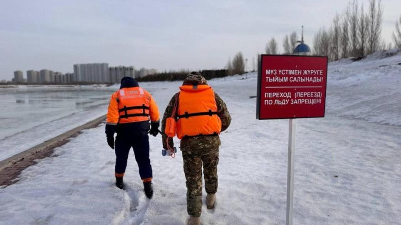 استانادا مۇز ايدىندارى مەن سىرعاناقتاردىڭ جۇمىسى ۋاقىتشا توقتادى