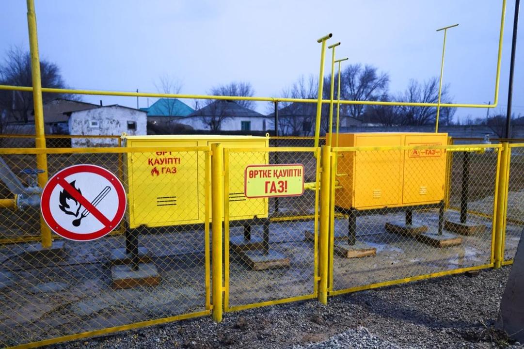 شىمكەنتتەگى ەكى تۇرعىن ءۇي الابىنا گاز بەرىلدى