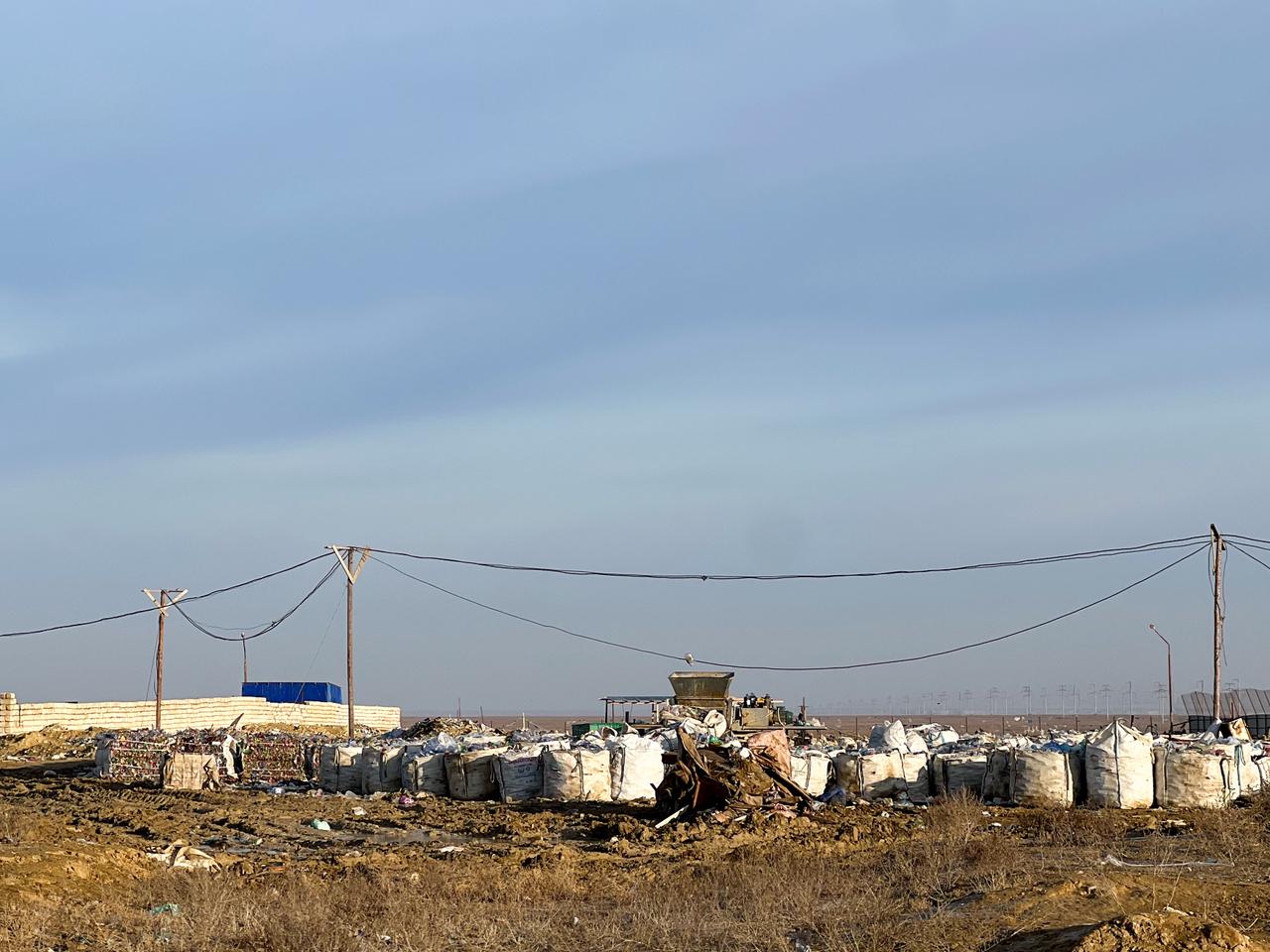 ماڭعىستاۋدا قاتتى تۇرمىستىق قالدىقتاردى قابىلدايتىن پوليگوندار جەتىسپەيدى