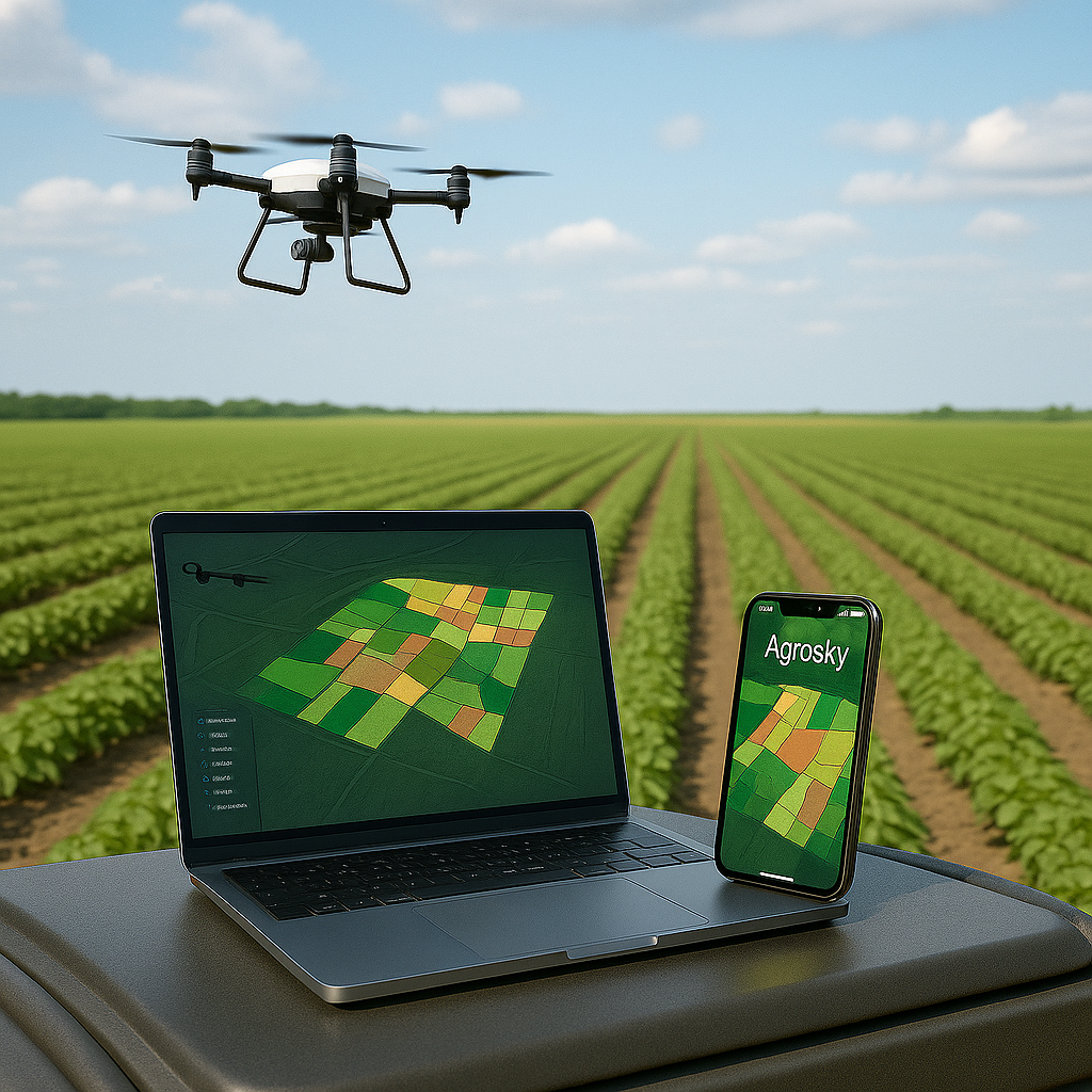 ەگىندى «AgroSky» باقىلايدى