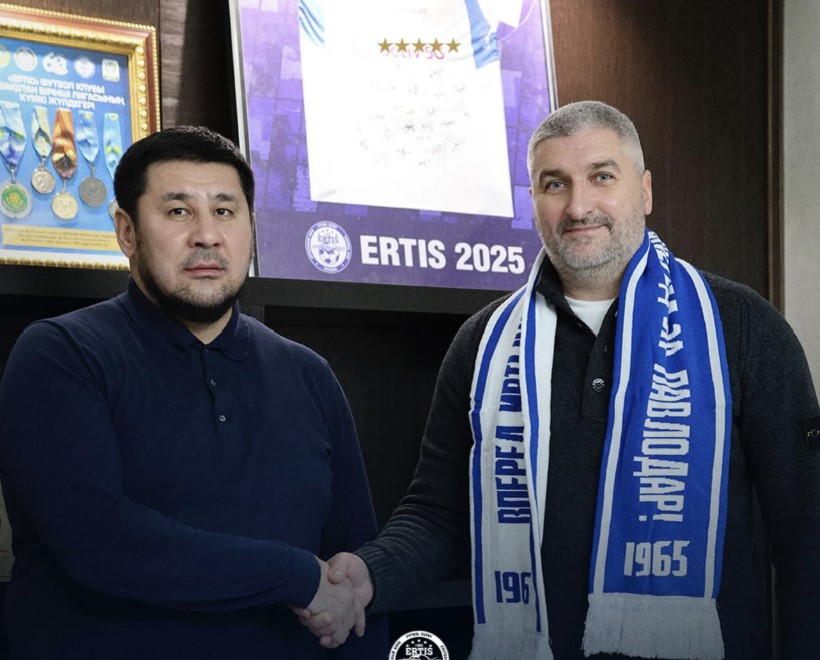 «ەرتىس» فۋتبول كلۋبىنا جاڭا باس باپكەر تاعايىندالدى