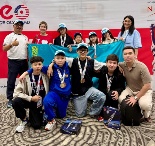 «NURORDA» وقۋشىلارى حالىقارالىق وليمپيادادا توپ جاردى