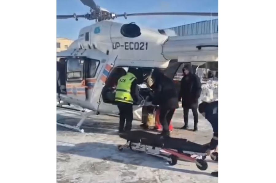 اۋىر جاعدايداعى ءسابي تىكۇشاق ارقىلى استاناعا شۇعىل جەتكىزىلدى