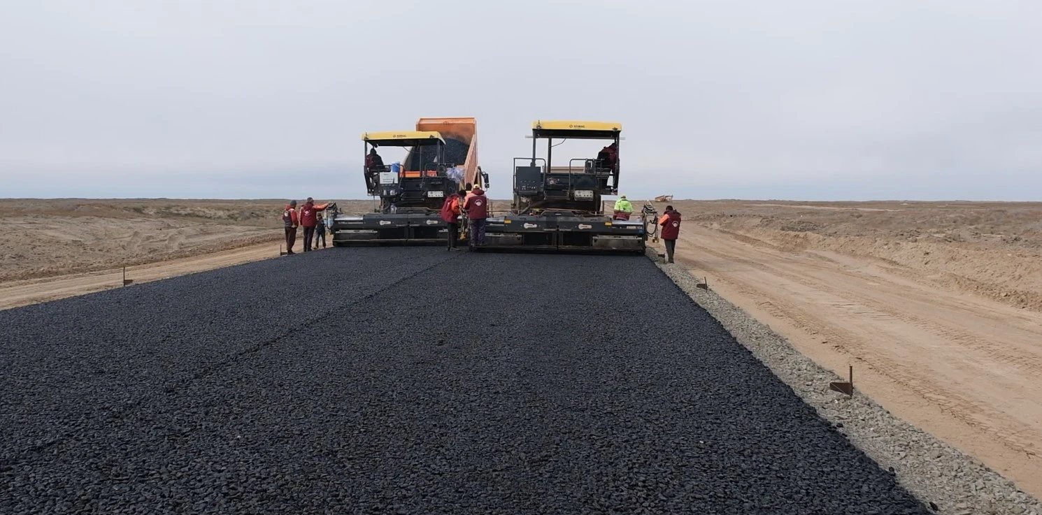 تەگىس جولدا دا توسقاۋىل بار