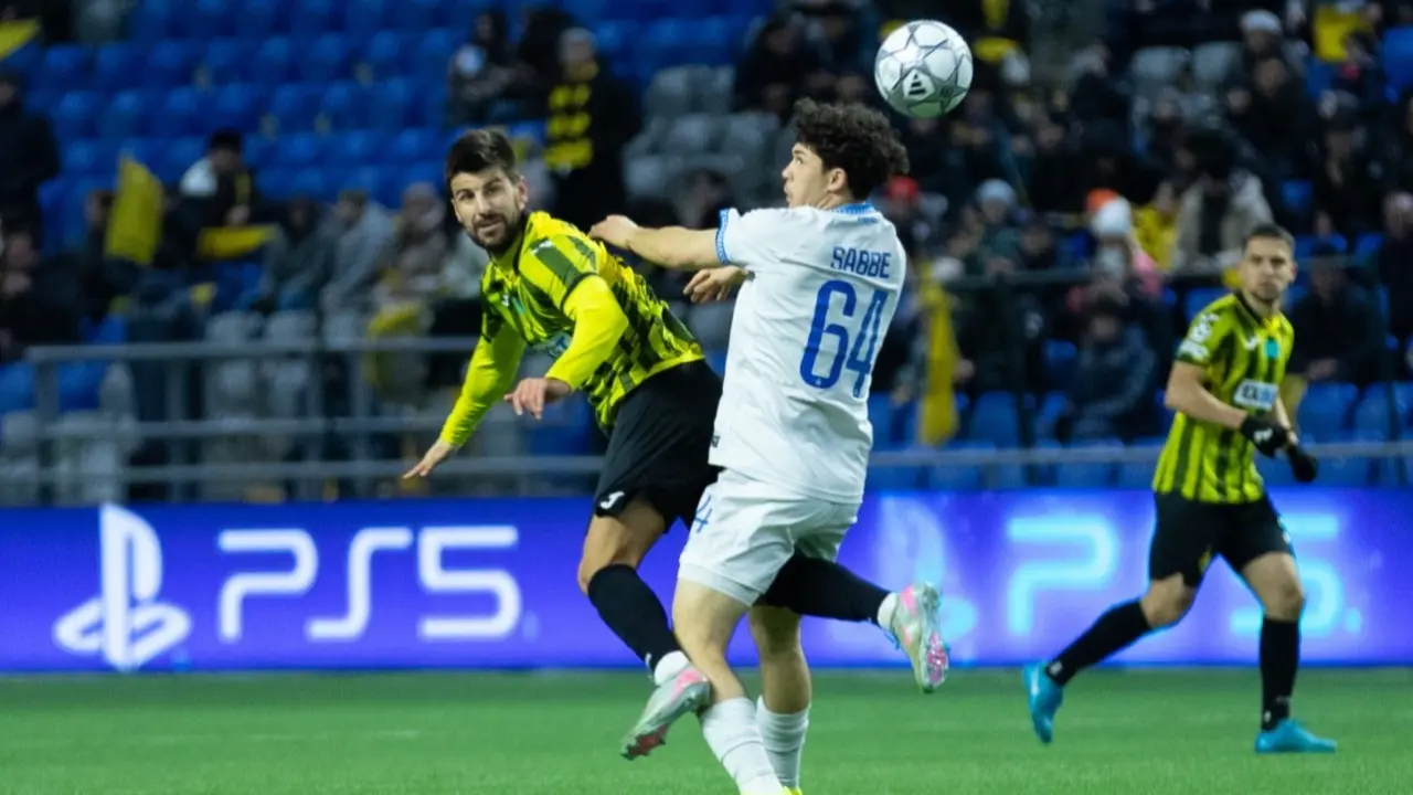 «قايرات» بەلگيالىق «بريۋگگەدەن» ءىرى ەسەپپەن جەڭىلدى