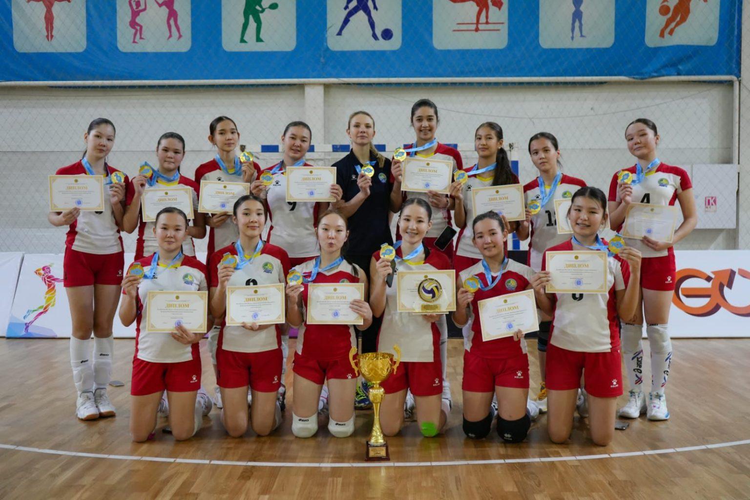 ۆولەيبولشى قىزداردىڭ جەتىستىگى