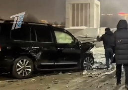 استانادا سارايشىق كوپىرىندە جول اپاتى بولىپ, ەكى ادام قازا تاپتى