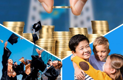 30 قاڭتاردان باستاپ ءار بالاعا شامامەن 130 دوللار اۋدارىلادى