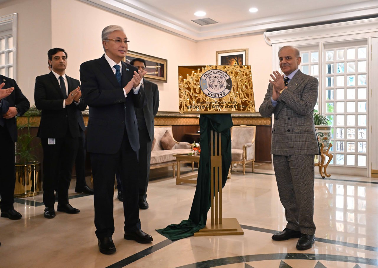 مەملەكەت باسشىسى مەن پاكىستان پرەمەر-ءمينيسترى مادەني ورتالىقتاردىڭ اشىلۋ راسىمىنە قاتىستى