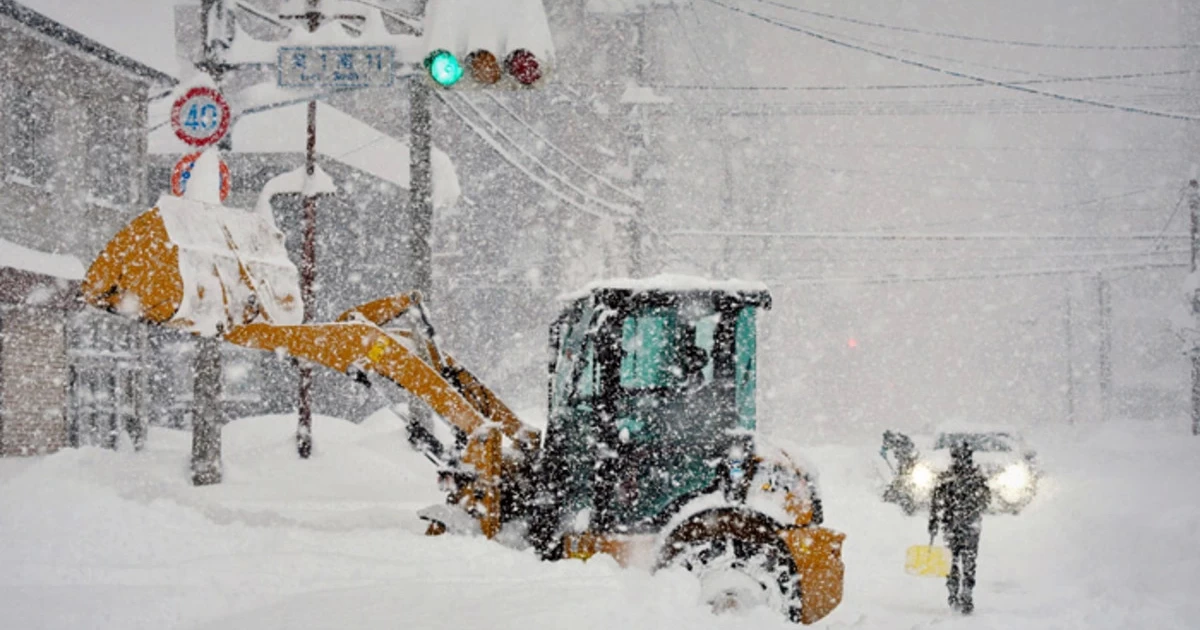 جاپونيادا جاۋعان قالىڭ قار سالدارىنان 40-تان استام ادام قازا تاپتى