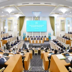 بۇگىن كونستيتۋتسيالىق كوميسسيانىڭ كەزەكتى توعىزىنشى وتىرىسى ءوتىپ جاتىر