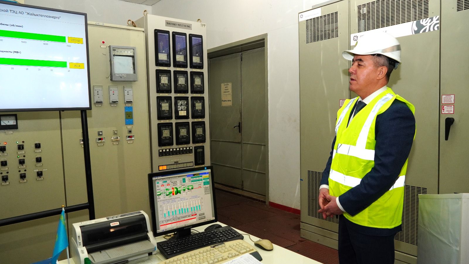 ورالداعى جاپوندىق «Hitachi» تۋربيناسىنىڭ جوندەۋ جۇمىستارى ءساتتى اياقتالدى