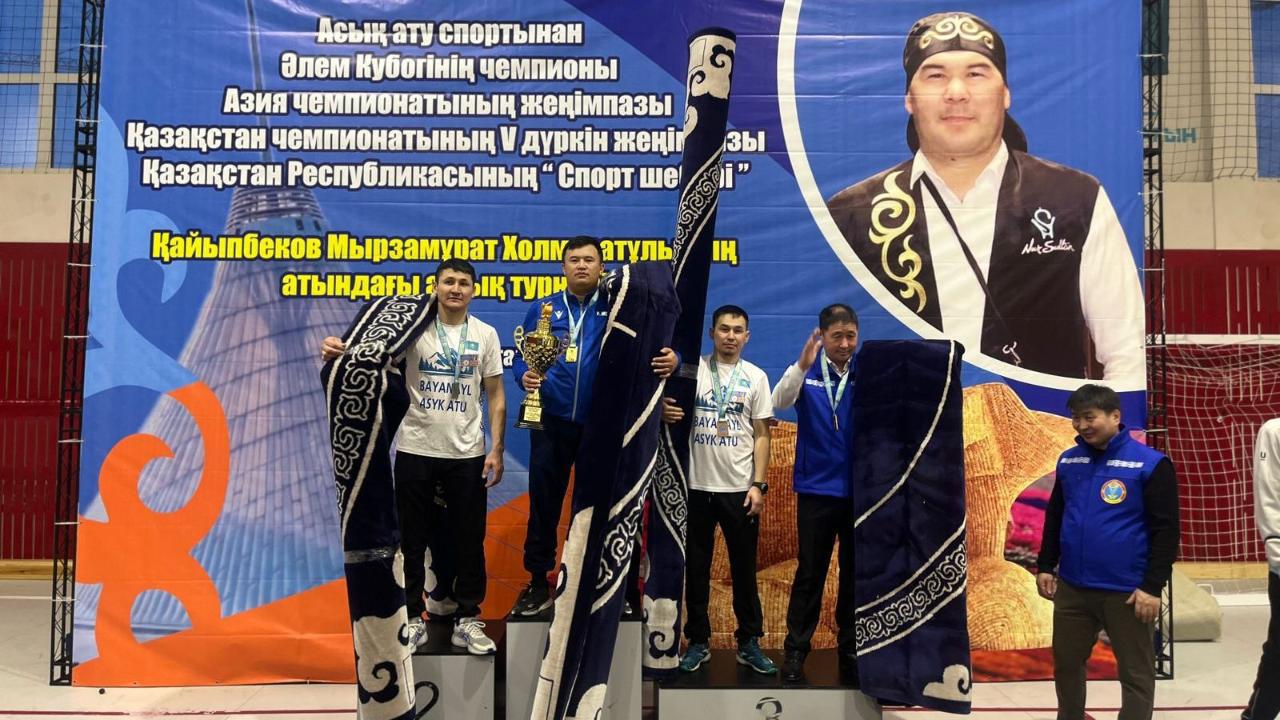 شەت اۋدانىنان شىققان سپورتشى رەسپۋبليكالىق اسىق اتۋ تۋرنيرىندە جەڭىسكە جەتتى