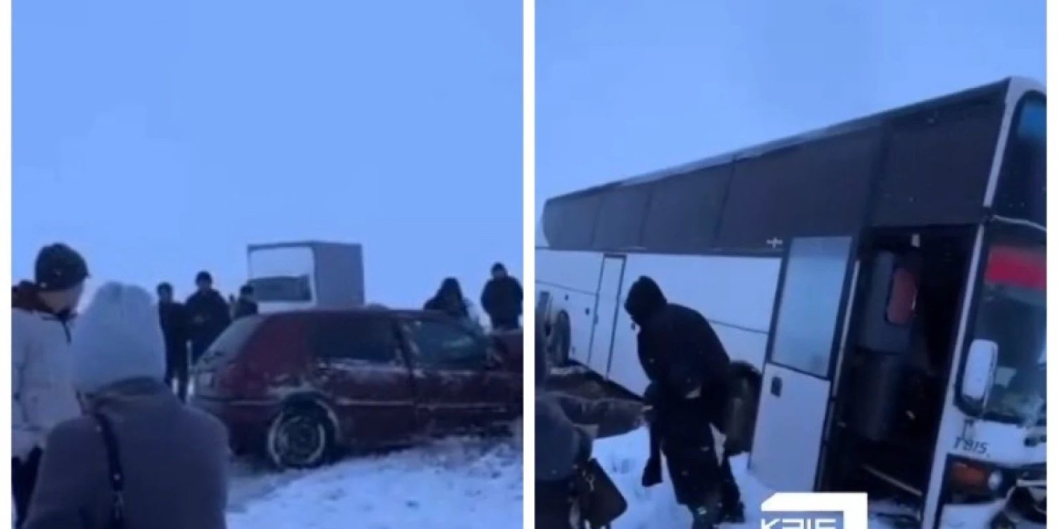 جامبىل وبلىسىندا اۆتوبۋس پەن كولىك سوقتىعىسىپ, جولاۋشى قازا تاپتى