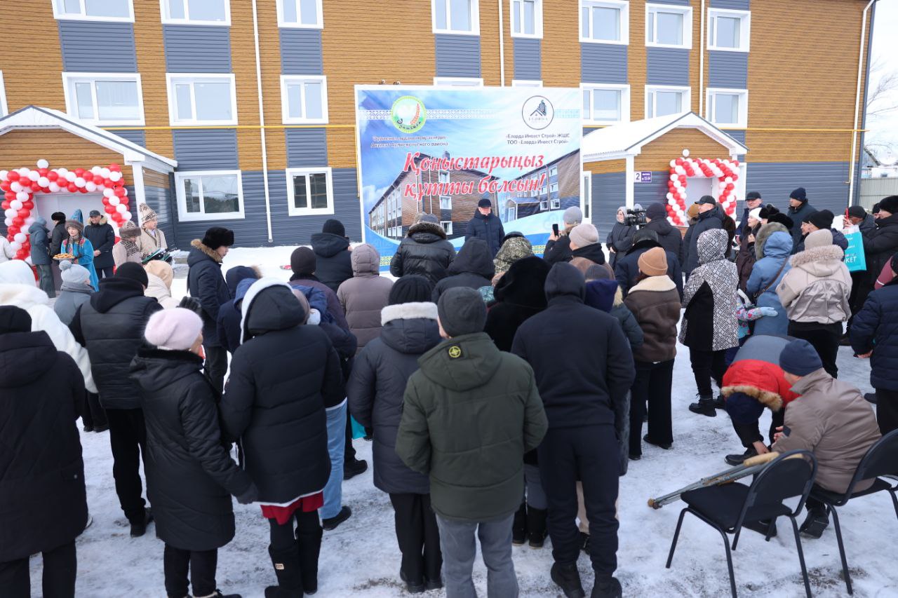 اۋليەكولدە كوپقاباتتى تۇرعىن ءۇي پايدالانۋعا بەرىلدى