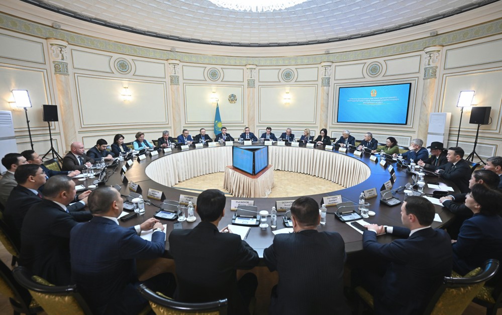 ساياسي جۇيەنى نىعايتۋ قادامى