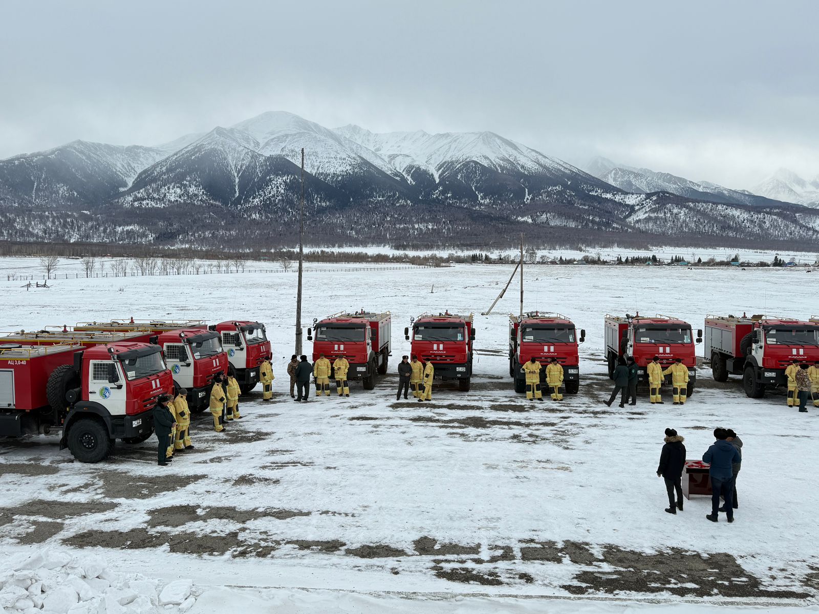 كاتونقاراعاي پاركىنە قۋاتتى ءورت ءسوندىرۋ تەحنيكالارى جەتكىزىلدى