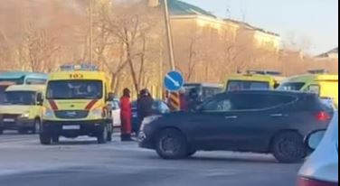 قاراعاندىدا جەدەل جاردەم كولىگى اپاتقا ۇشىرادى: زارداپ شەككەندەر بار