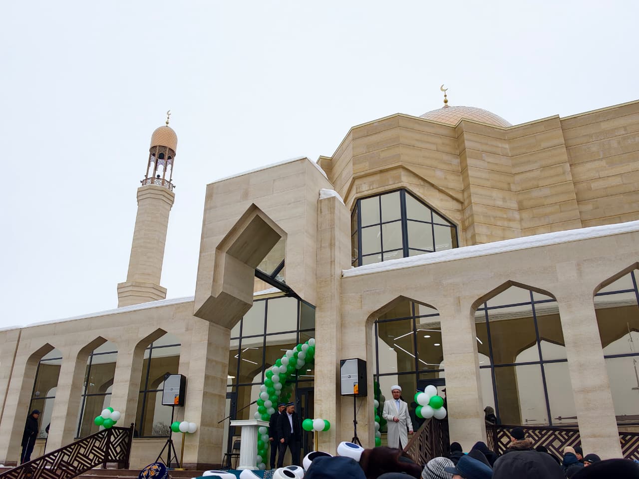 ورال قالاسىندا جاڭا مەشىت اشىلدى