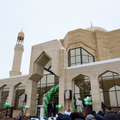 ورال قالاسىندا جاڭا مەشىت اشىلدى