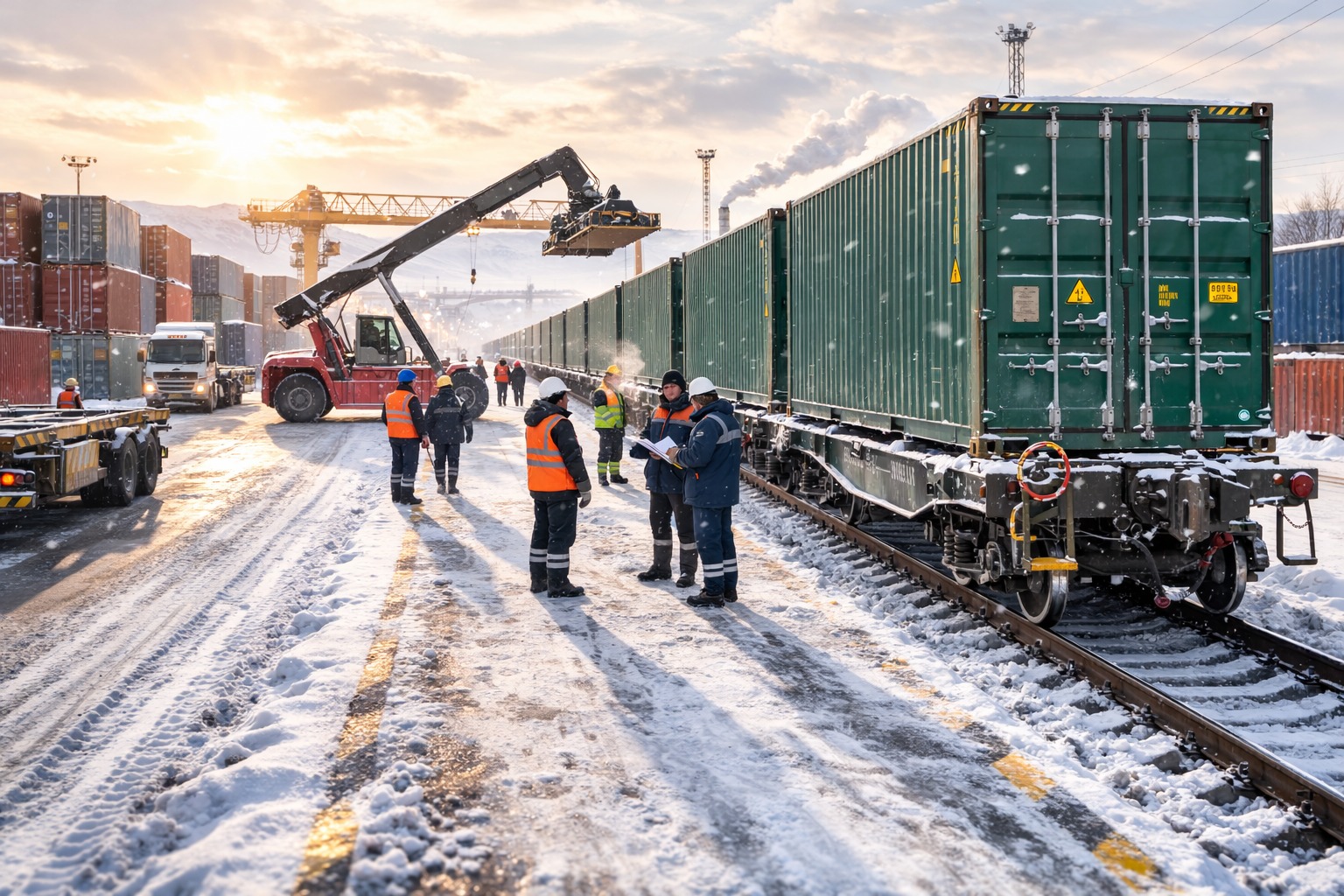 شىعىستا ەكسپورتتىق جۇك تاسىمالى ارتتى