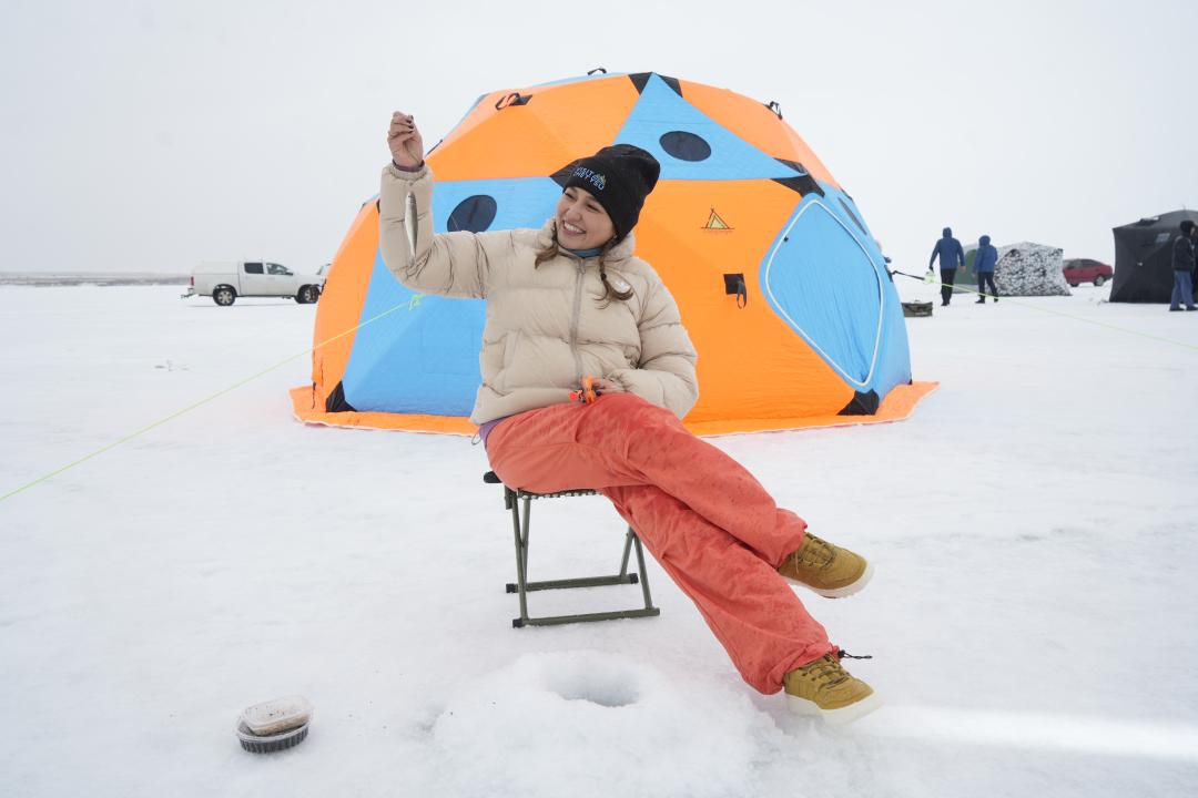 بالقاشتا العاش رەت قىسقى بالىق اۋلاۋ فەستيۆالى ءوتتى