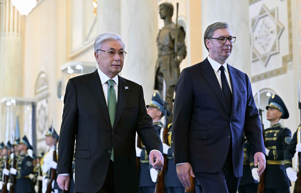 اقوردادا سەربيا پرەزيدەنتىن سالتاناتتى قارسى الۋ ءراسىمى ءوتتى