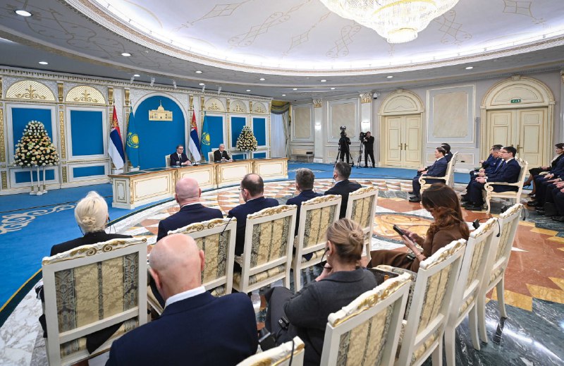 پرەزيدەنت: سەربيانىڭ ەكسپو كورمەسىن تابىستى وتكىزۋىنە تىلەكتەسپىز