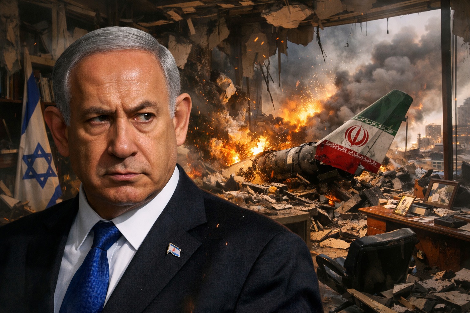 يران نەتانياحۋدىڭ كەڭسەسىنە سوققى جاسادى