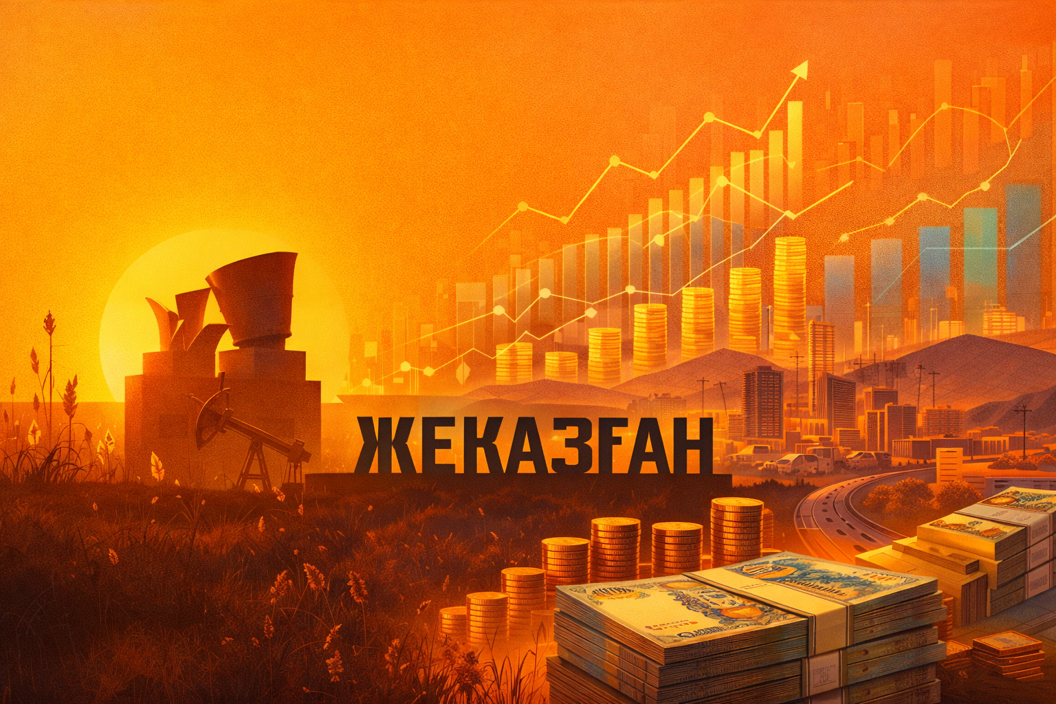 جەزقازعان قالاسىنىڭ بيۋدجەتى ەكى ەسە ءوستى