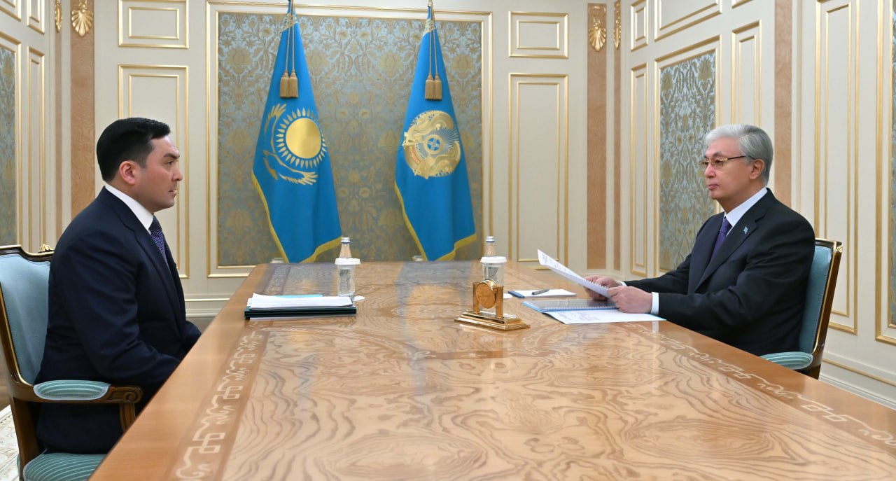 مەملەكەت باسشىسى ەنەرگەتيكا ءمينيسترى ەرلان اقكەنجەنوۆتى قابىلدادى