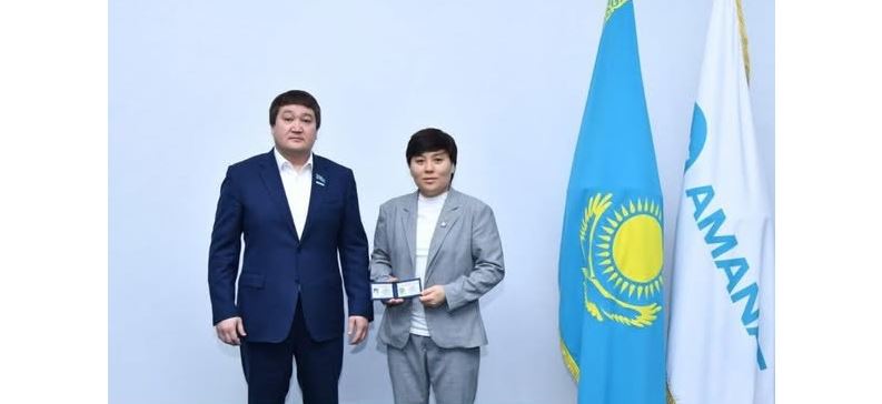 جازيرا جاپپارقۇل شىمكەنت قالاسى اۋىر اتلەتيكا فەدەراتسياسىنىڭ ۆيتسە-پرەزيدەنتى بولدى