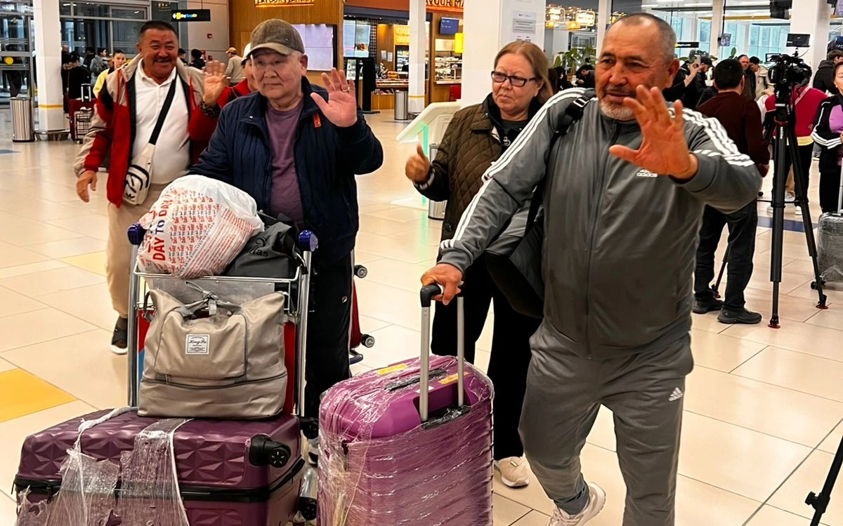 الماتىعا شاردجادان ەۆاكۋاتسيالىق رەيسپەن 167 وتانداسىمىز ۇشىپ كەلدى.