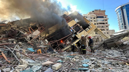 يزرايل بەيرۋتتەگى كوپقاباتتى ۇيگە سوققى جاسادى