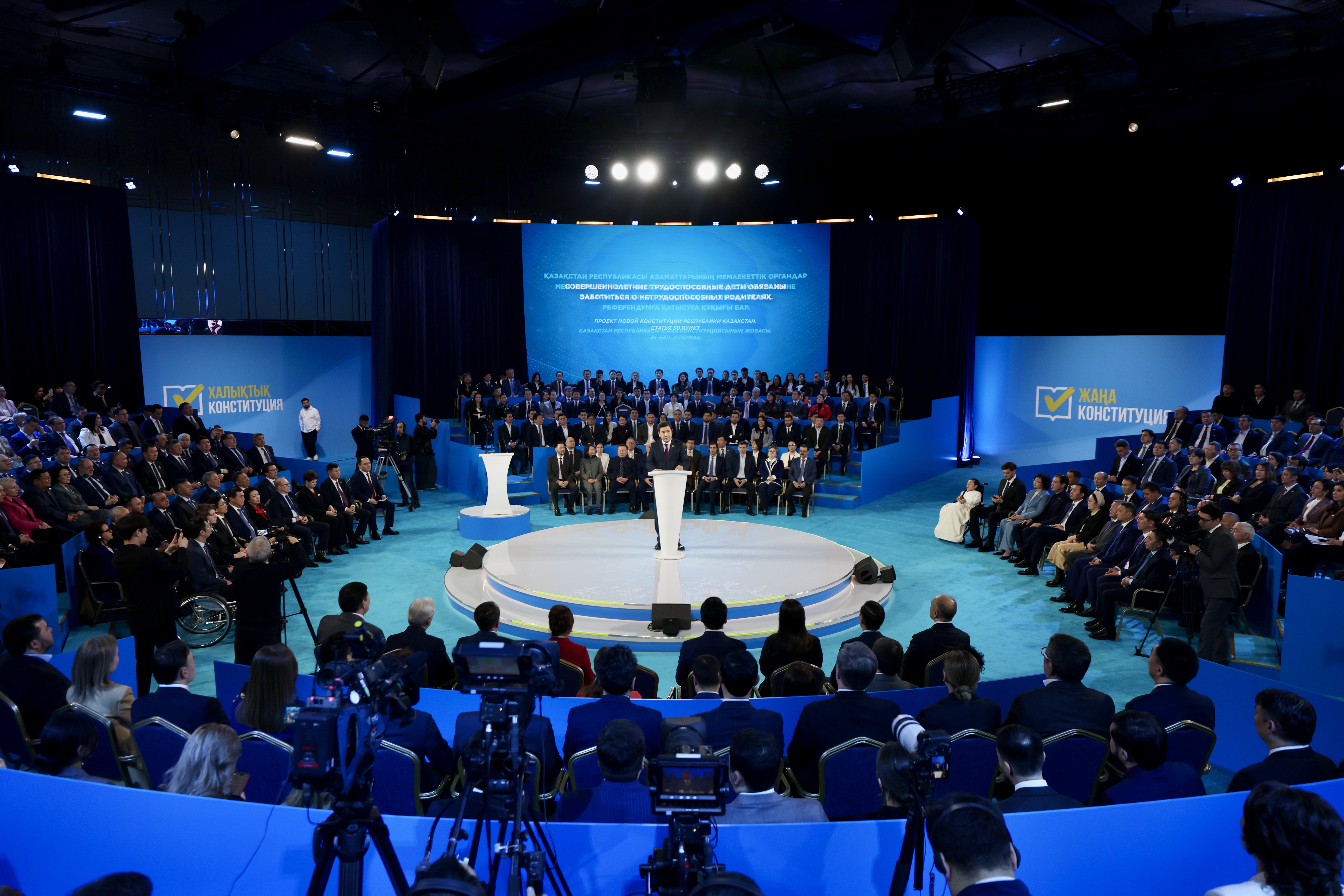 كواليتسيا: پرەزيدەنت بۇكىل كۇشىن ەلگە قىزمەت ەتۋگە ارناپ وتىر