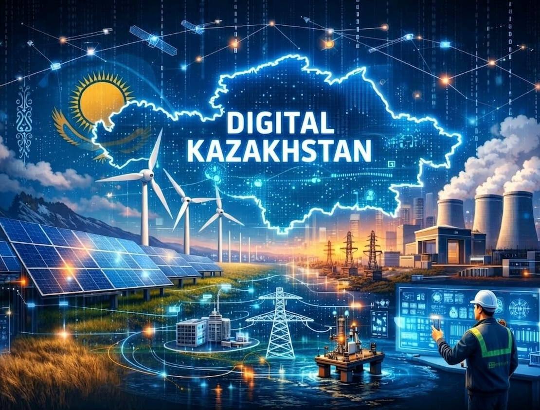 Digital Qazaqstan: ەنەرگەتيكا ينفراقۇرىلىمى ونلاين جۇيەگە بىرىكتىرىلدى