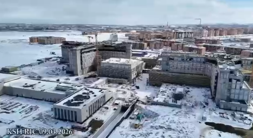 كوكشەتاۋدا زاماناۋي كوپبەيىندى اۋرۋحانا بوي كوتەرەدى