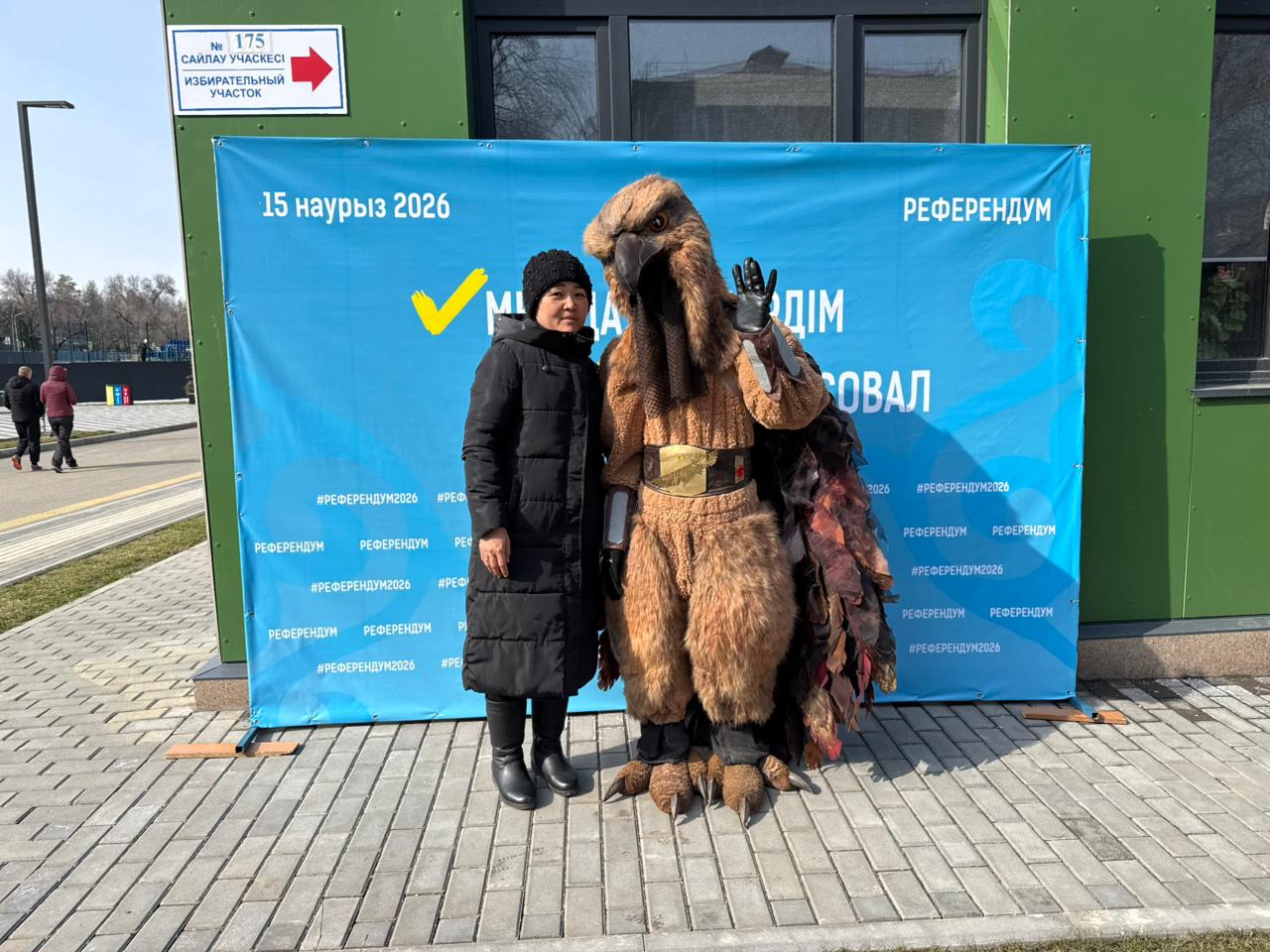 الماتىدا «بۇركىت» رەفەرەندۋمدا ءوز تاڭداۋىن جاسادى